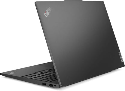 Lenovo ThinkPad E16 Gen 2 Business Laptop, 2025, 16" 1920 x 1200, Intel-12 Core Ultra 7 155H, 16GB DDR5, 512GB SSD, Win11 Pro, Backlit KB, Wi-Fi 6, BT 5.2, Thunderbolt 4, 1080p FHD Camera, Black
